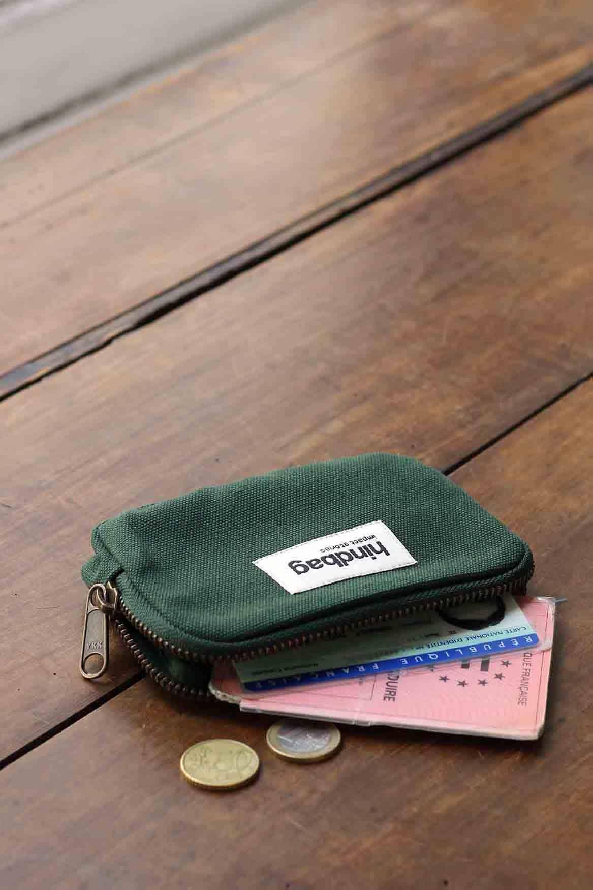 Hindbag Lili Coin Purse, Forestgreen