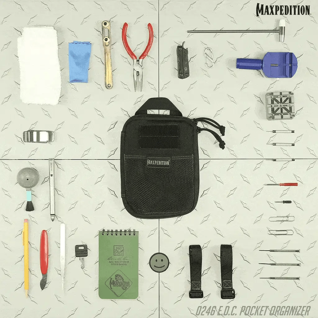 Maxpedition E.D.C. Pocket Organizer, Wolf Gray