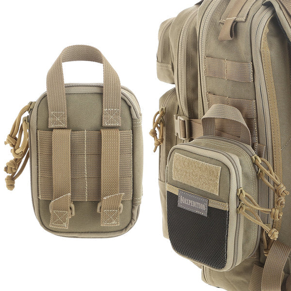 Maxpedition Double-Decker Mini Pocket Organizer, Khaki