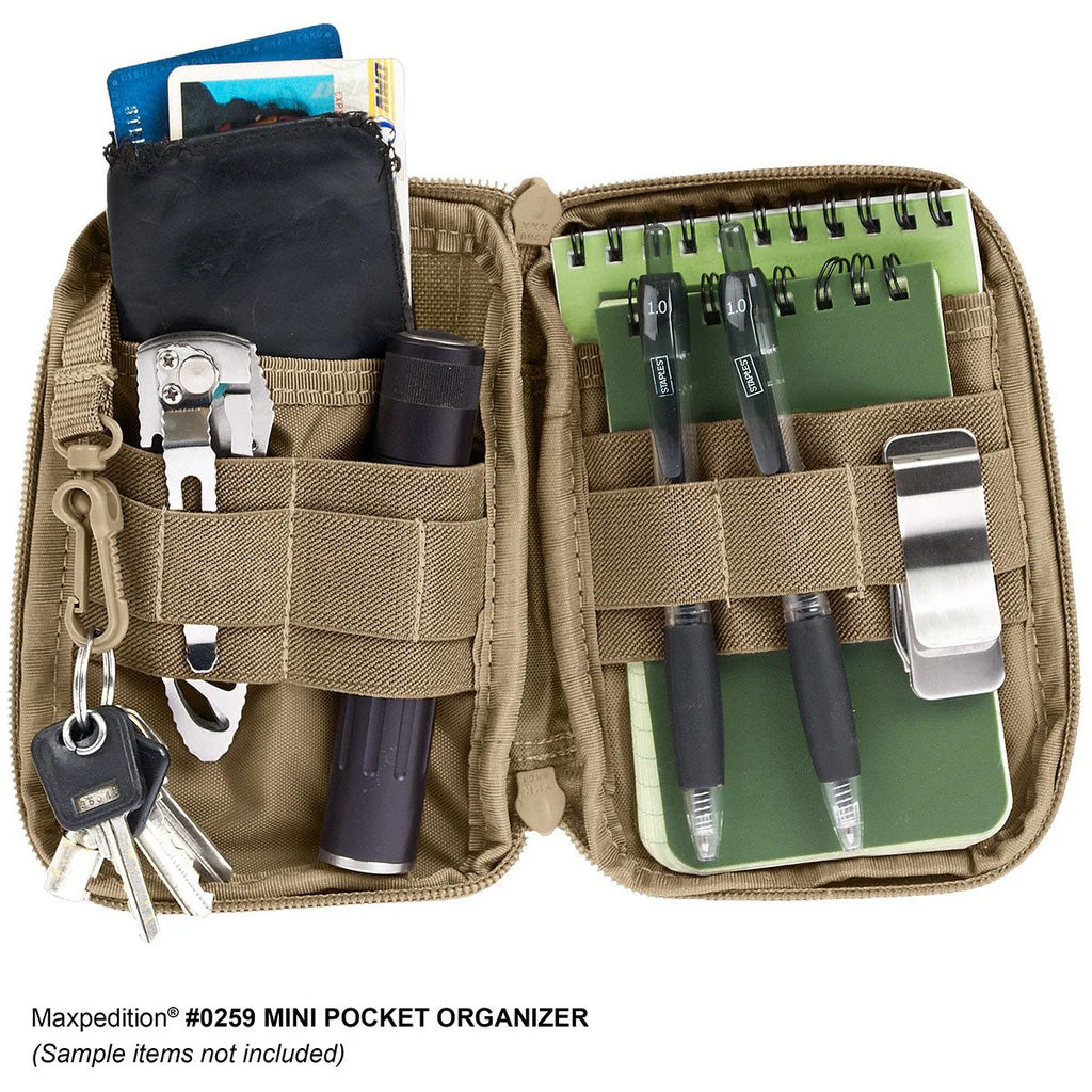 Maxpedition Mini Pocket Organizer, Khaki