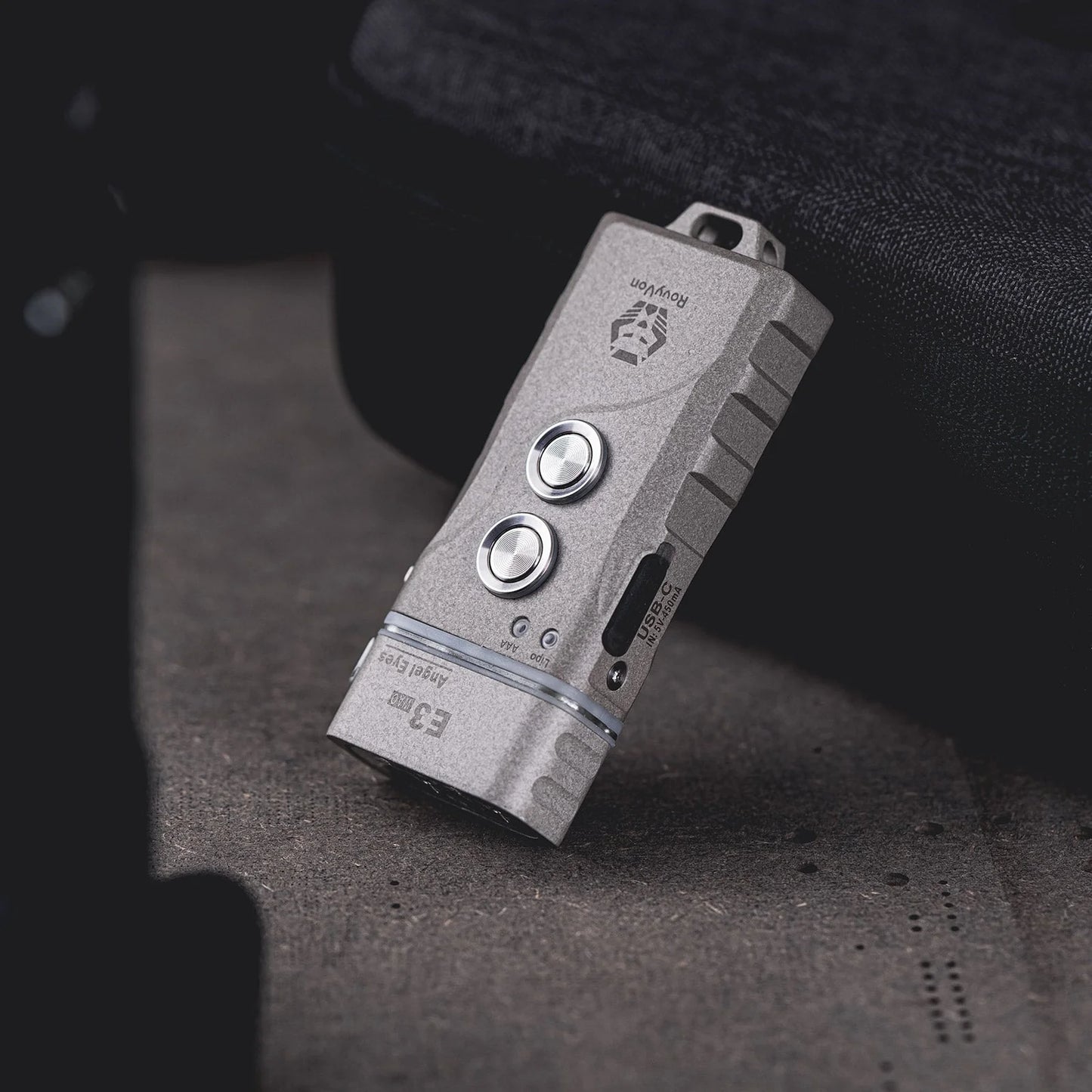 RovyVon Angel Eyes E3 Plus EDC Flashlight 6500K, Marble