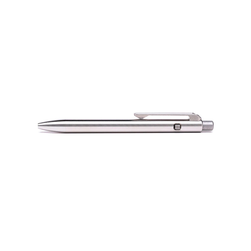 Tactile Turn Slim Side Click Pen Titanium, Mini