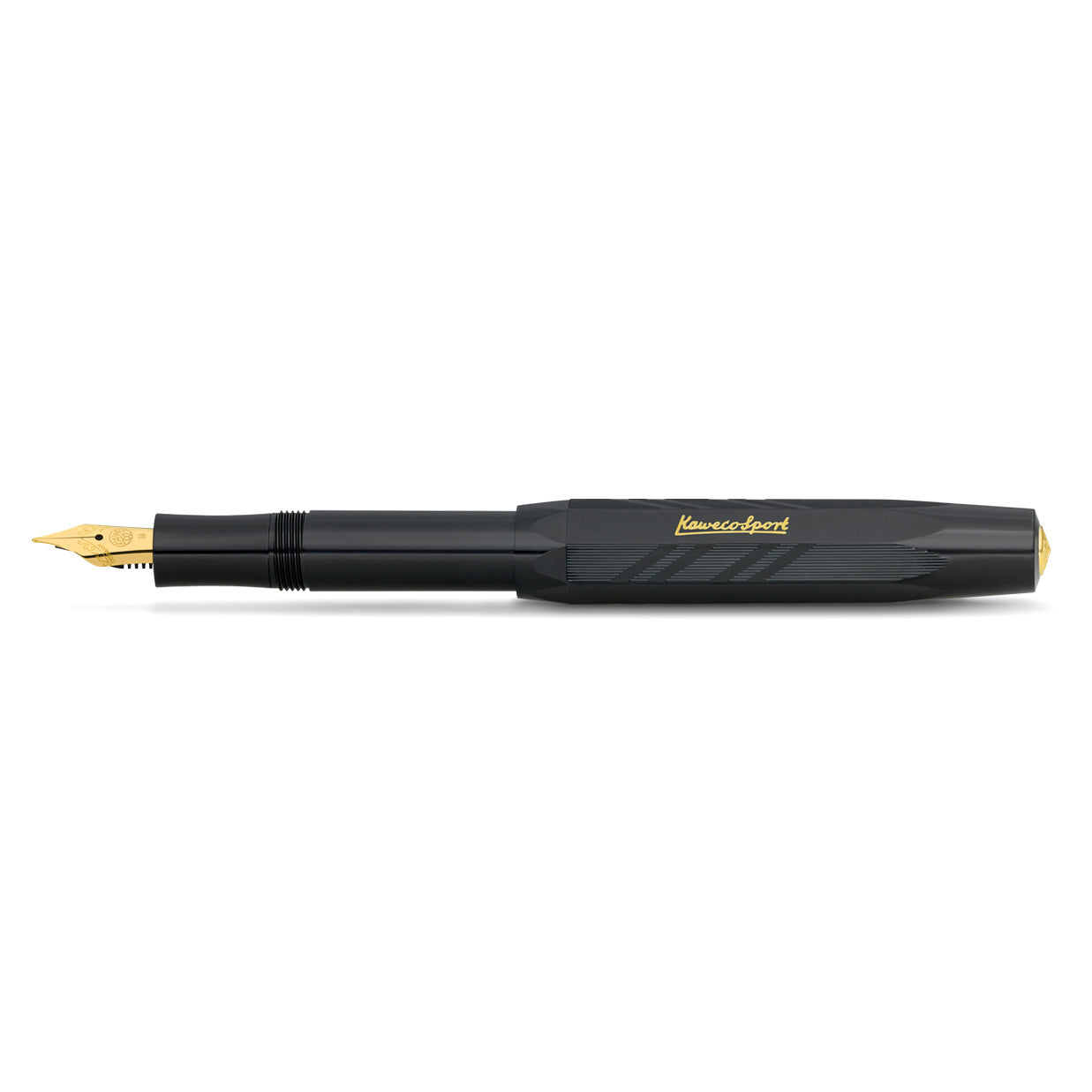 Kaweco Classic Sport Guilloche Fountain Pen Fine, Black