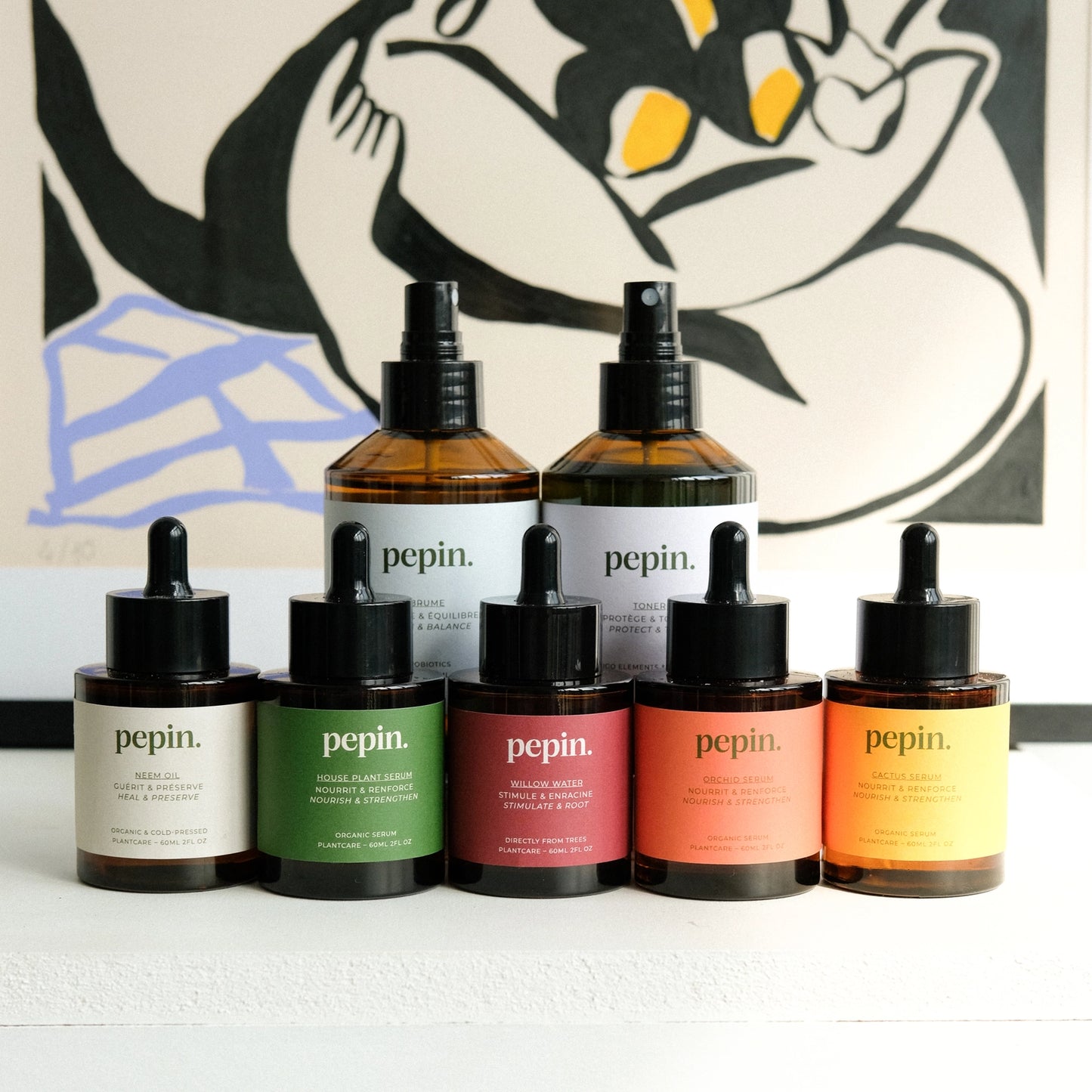 Pepin Nourishing Serum, Green Plants