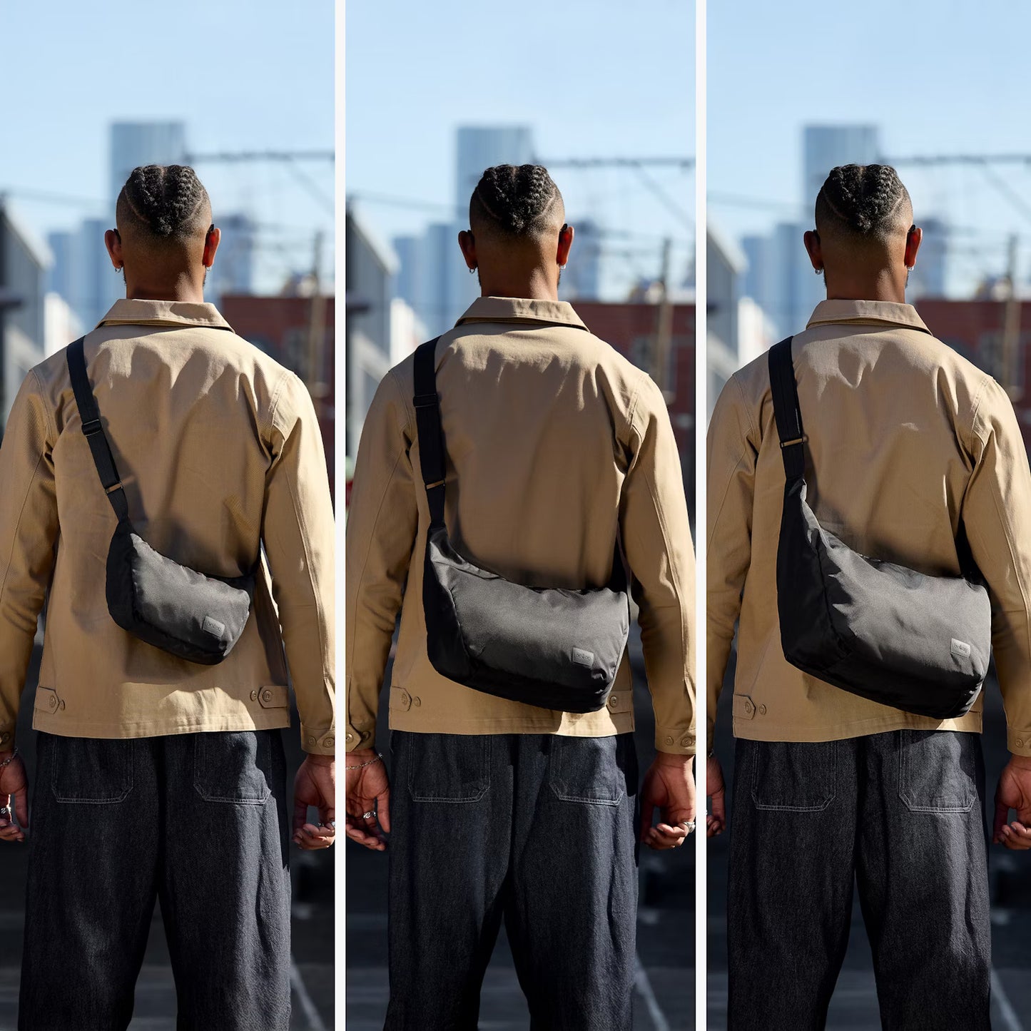 Bellroy Laneway Crescent Bag 12L, Fawn