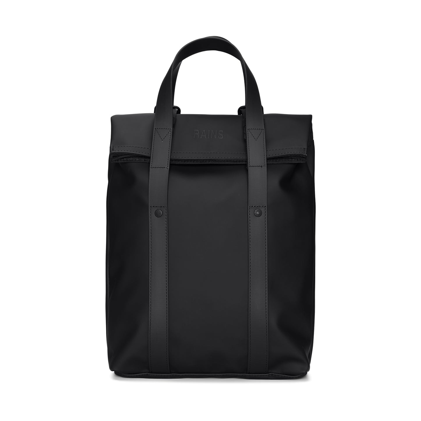 Rains 2 Way Tote Backpack Mini, Black