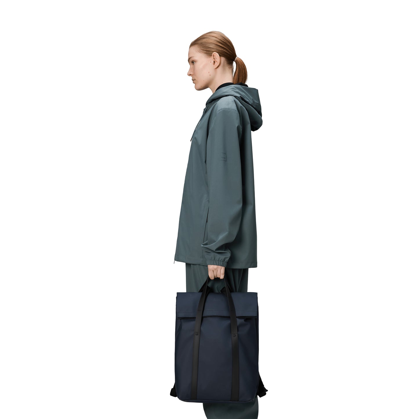 Rains 2 Way Tote Backpack, Navy