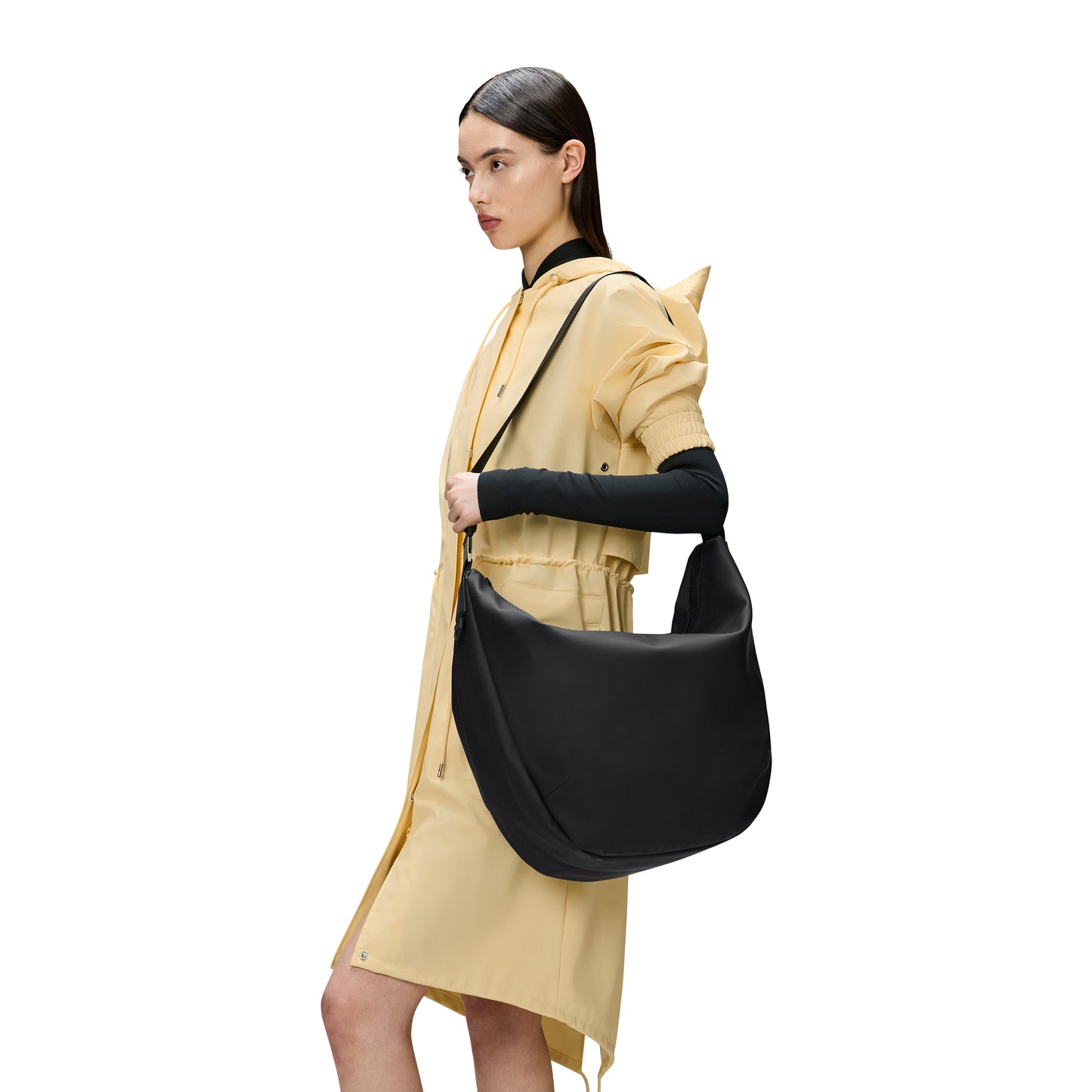 Rains Valera Shoulder Bag Large, Black