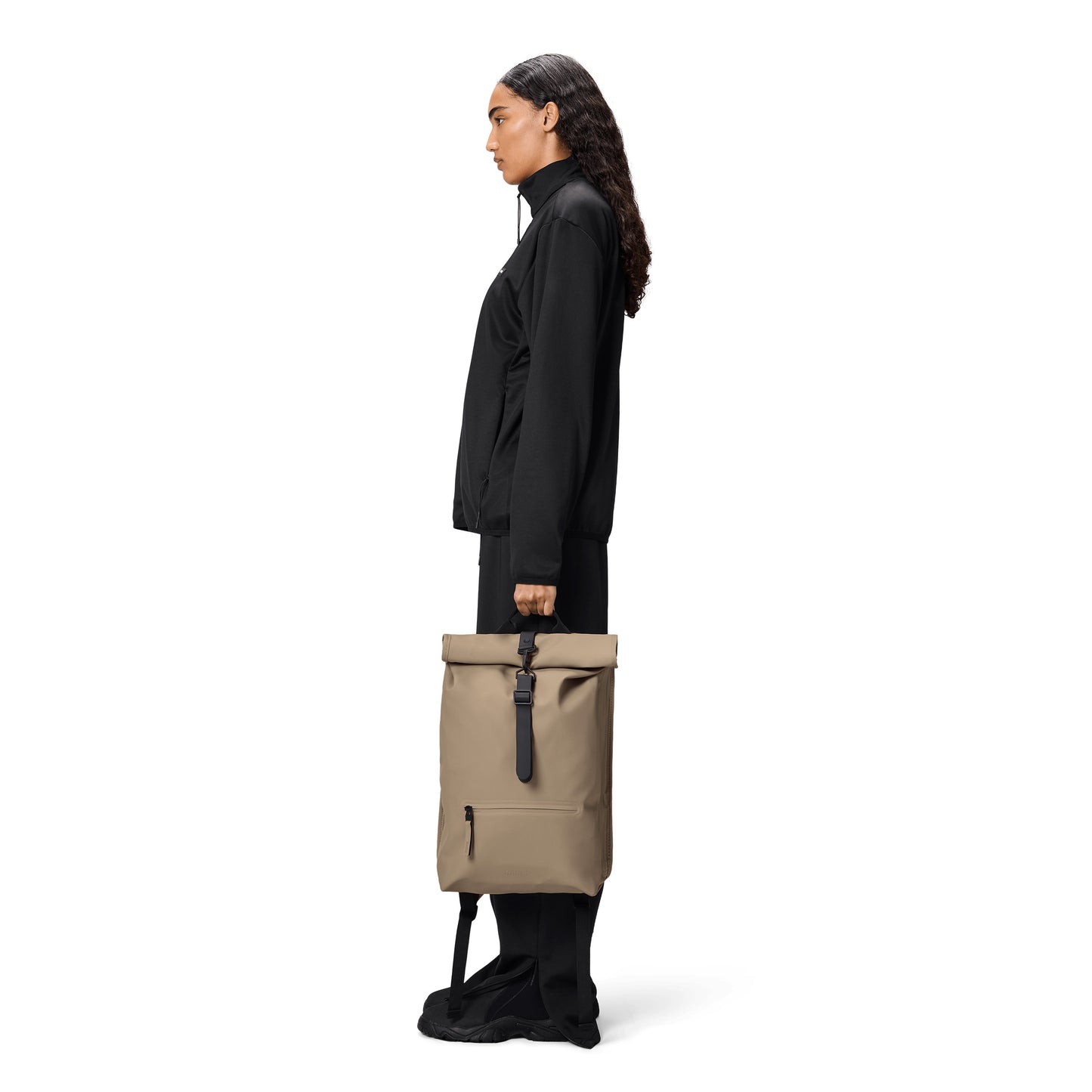 Rains Rolltop Rucksack, Beige