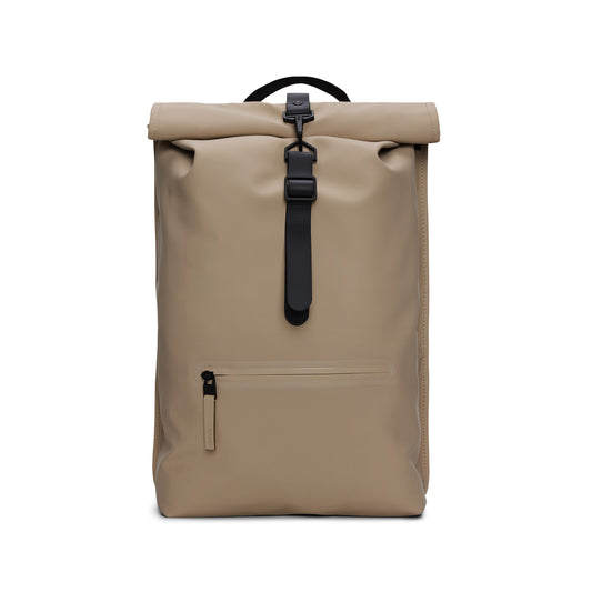Rains Rolltop Rucksack, Beige
