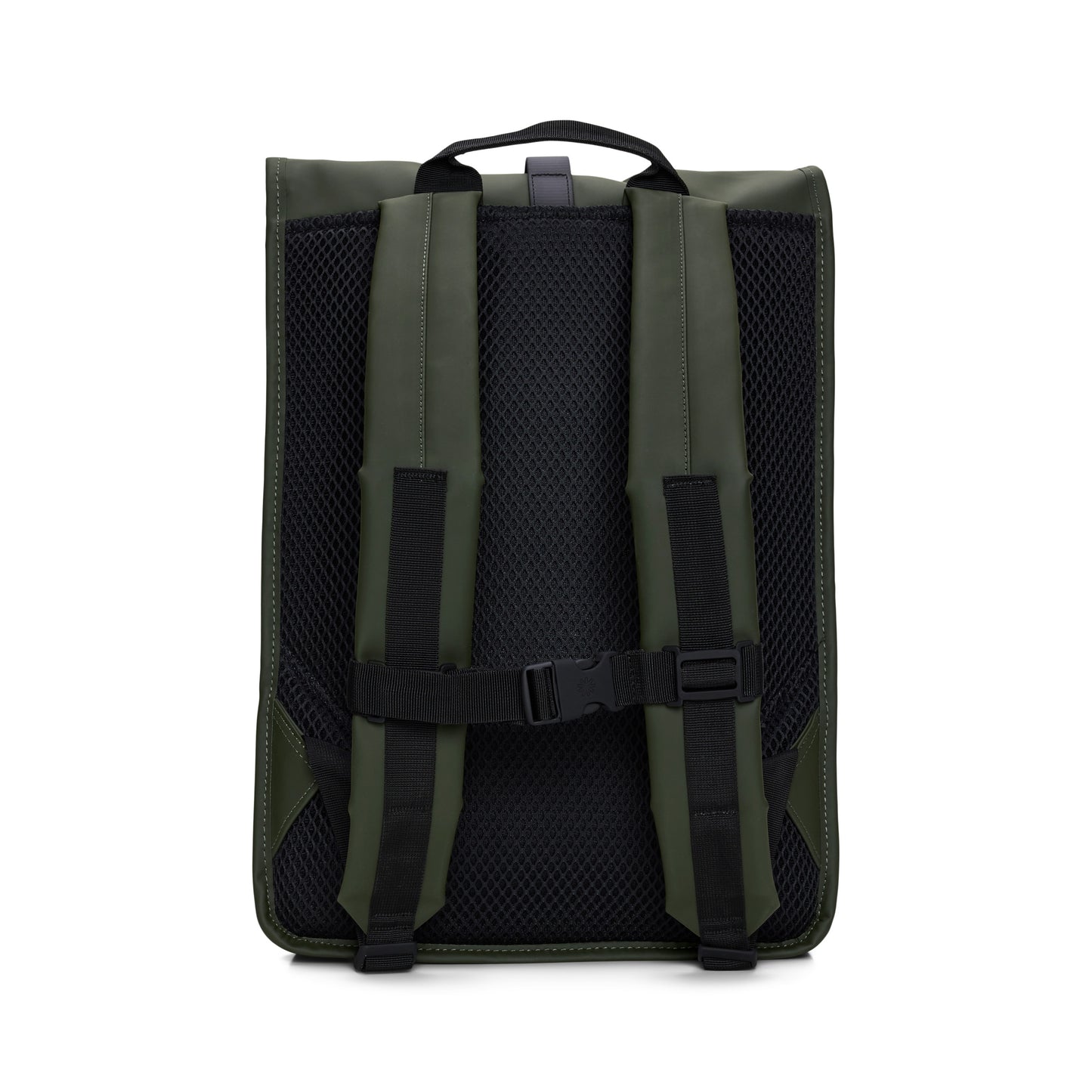Rains Rolltop Rucksack, Green
