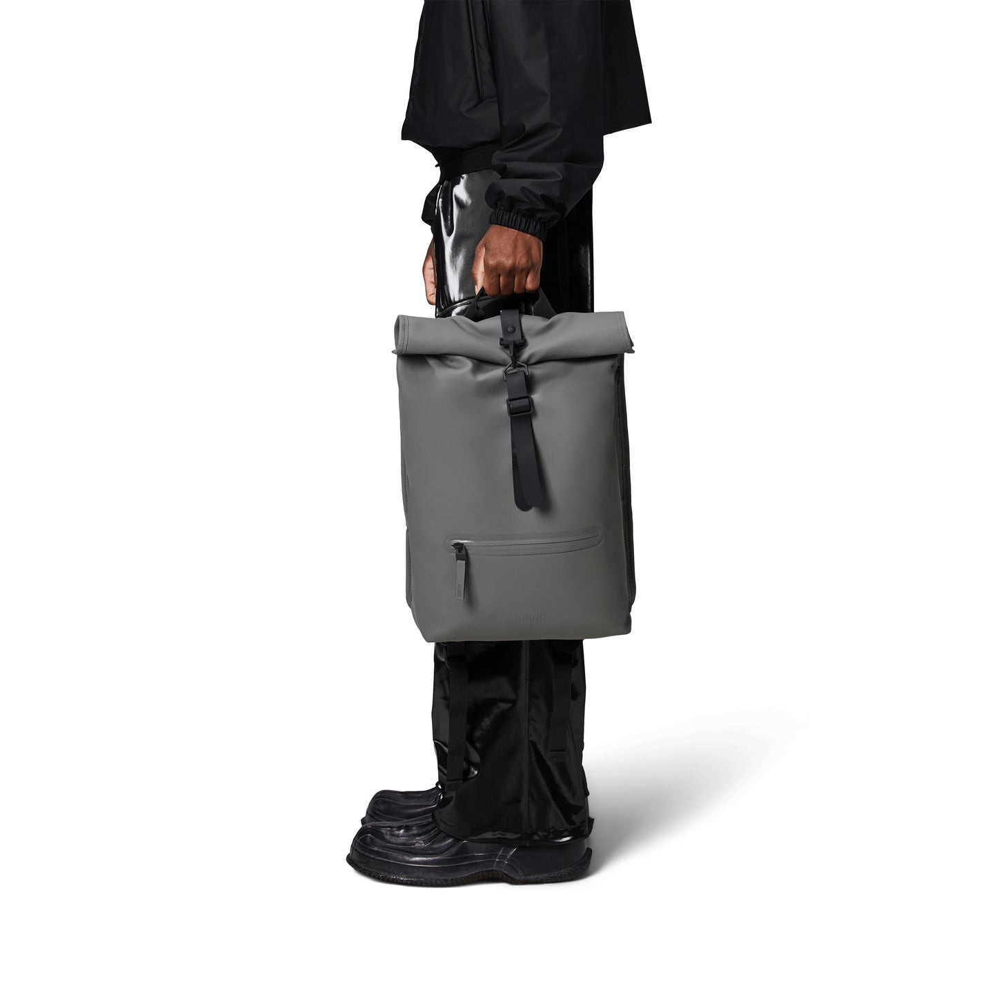 Rains Rolltop Rucksack, Grey