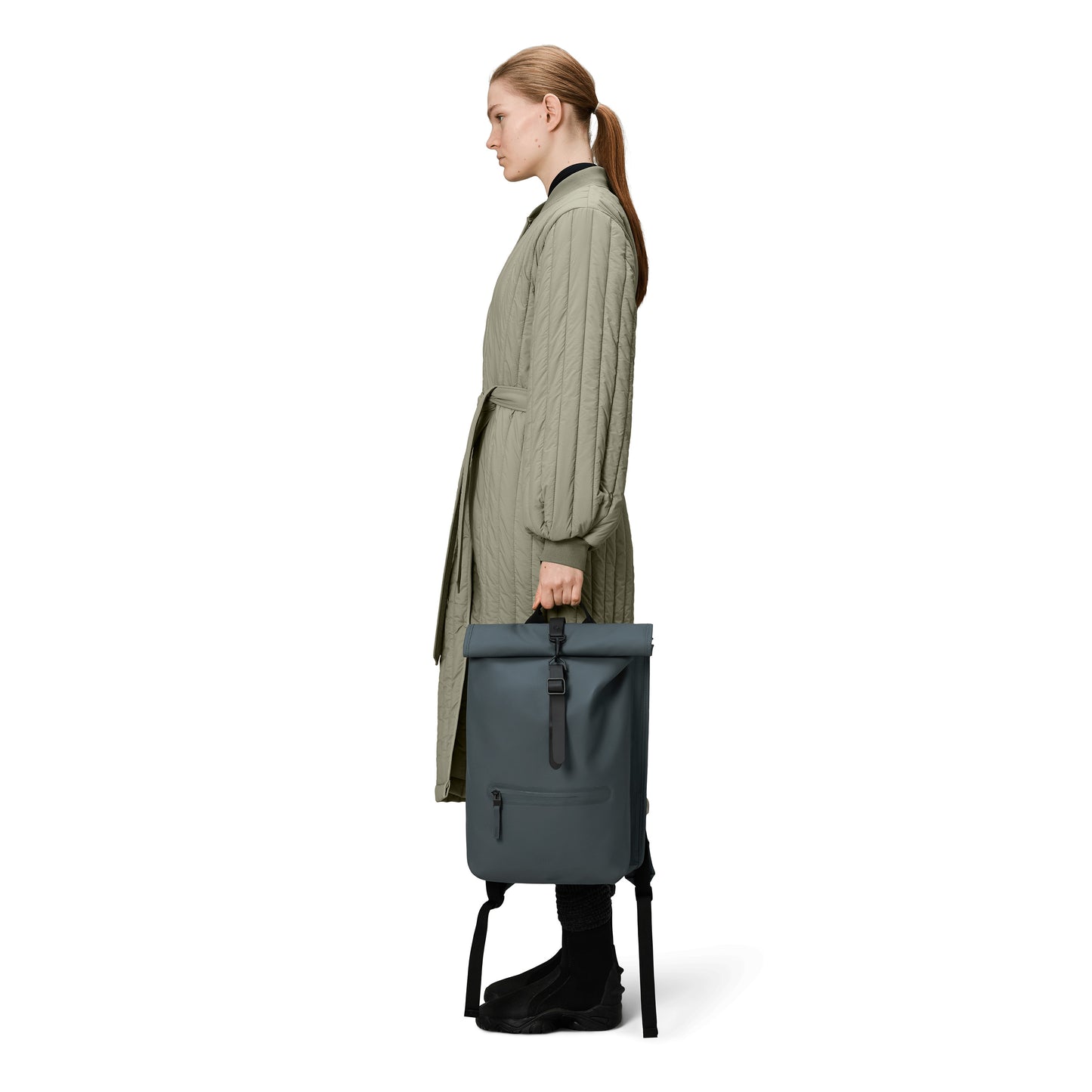 Rains Rolltop Rucksack, Lagoon