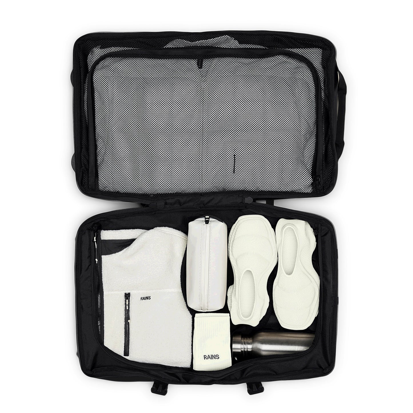 Rains Texel Checkin Bag, Black