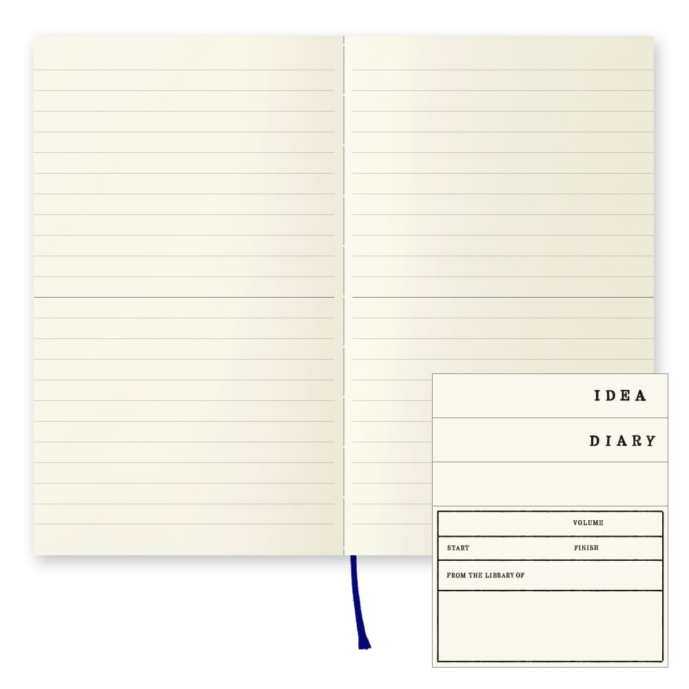 Midori MD Notebook B6 Slim, Lined