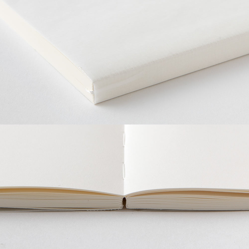 Midori MD Notebook Cotton A5 Square, Blank