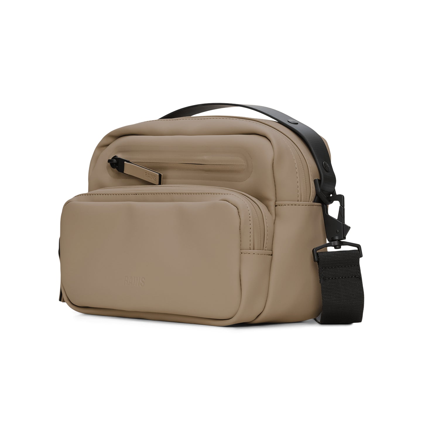 Rains Cargo Box Bag, Beige