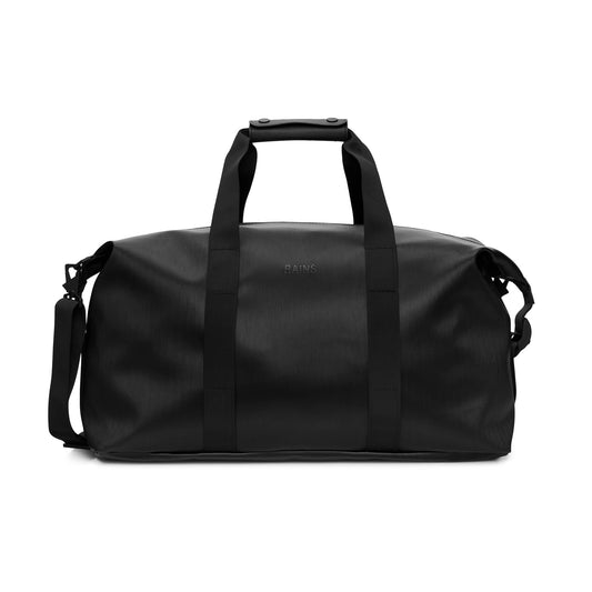 Rains Hilo Weekend Bag, Black Grain