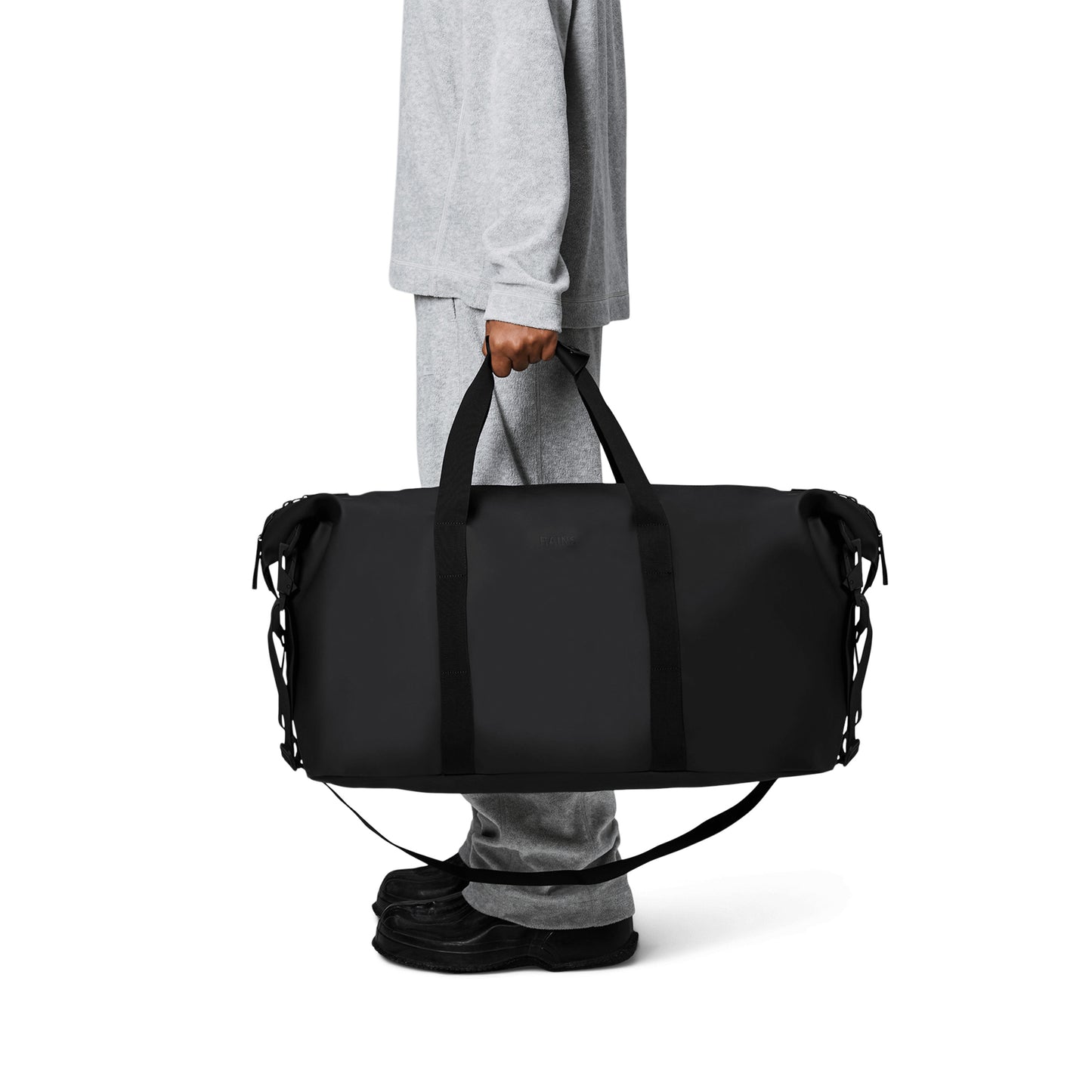 Rains Hilo Weekend Bag Large, Black