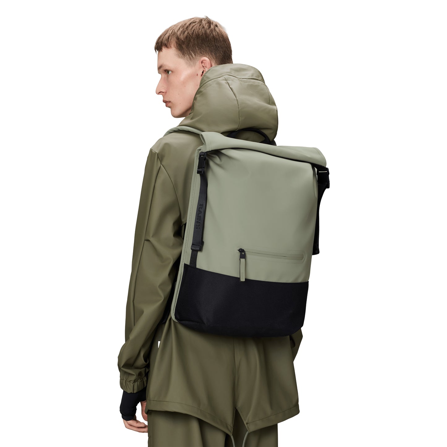 Rains Trail Rolltop Backpack, Drift