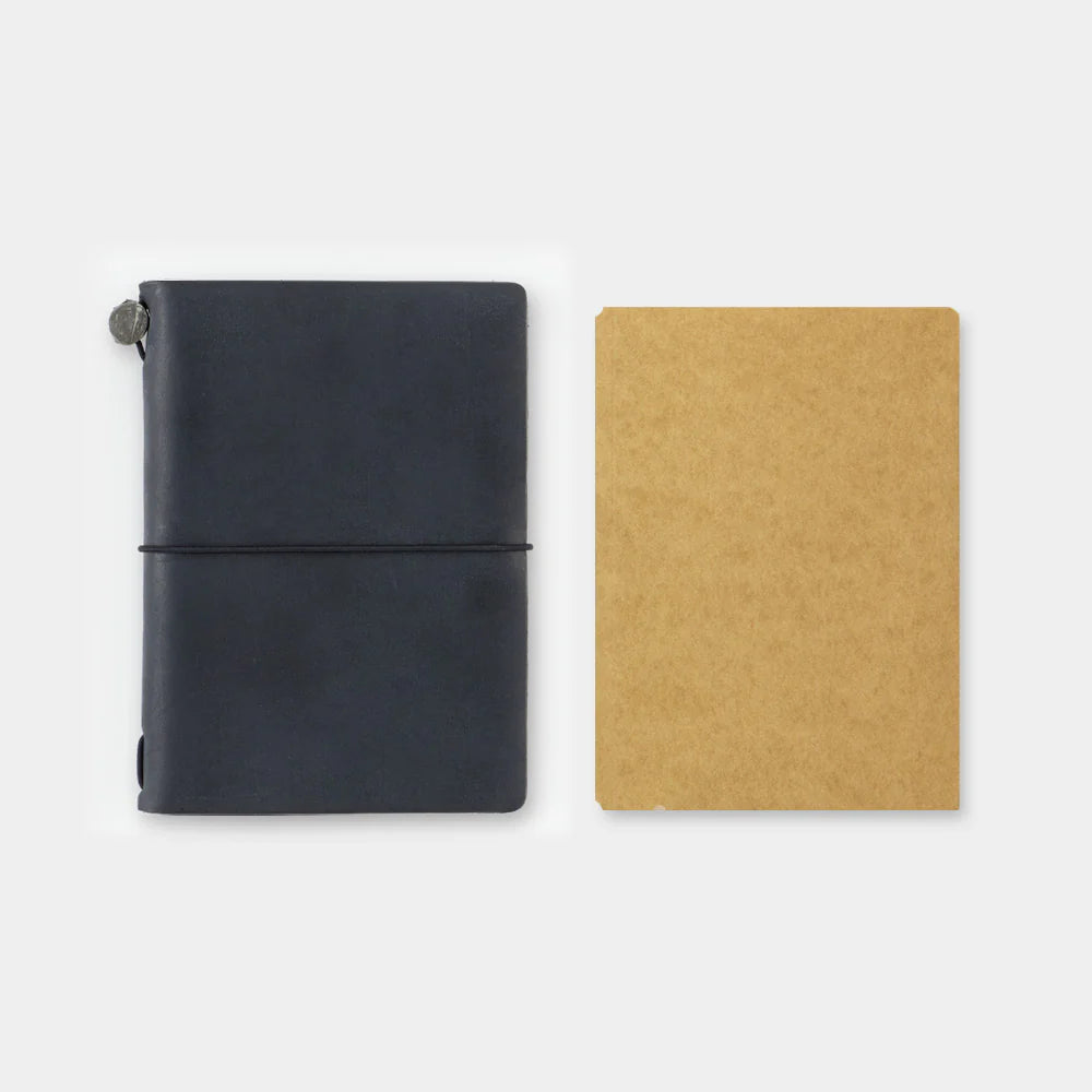 Traveler's Company 010 Kraft Paper Folder, Passport Size
