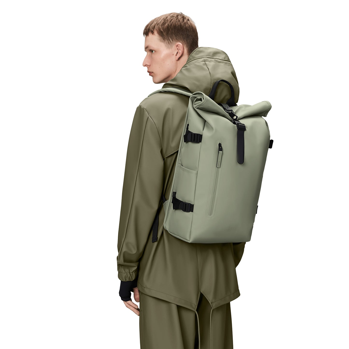 Rains Rolltop Rucksack Large, Drift