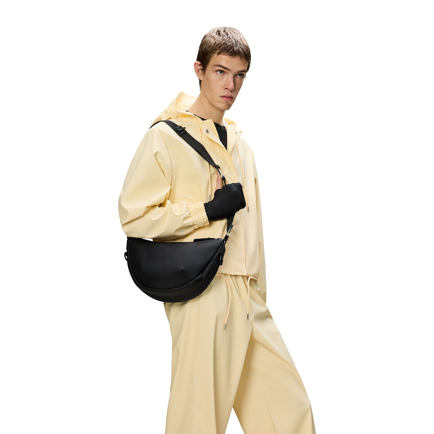 Rains Valera Shoulder Bag, Black