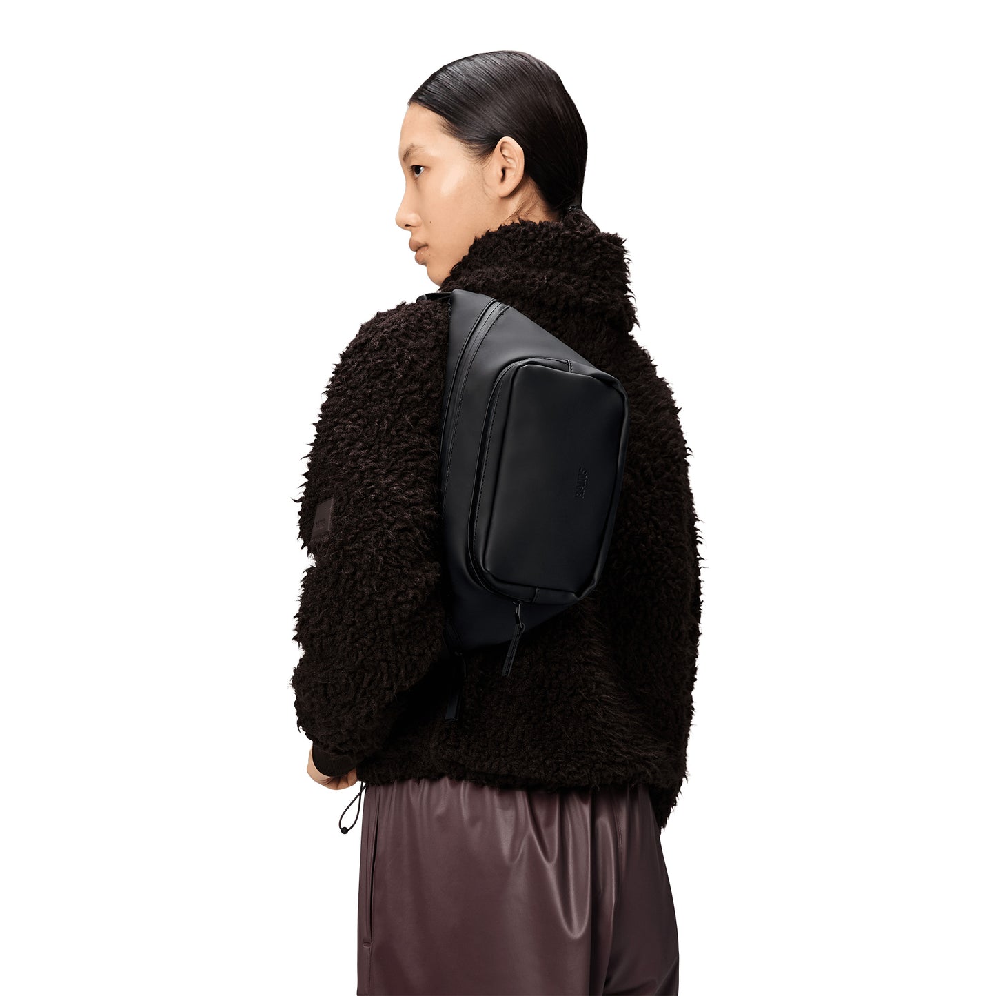 Rains Bum Bag, Black