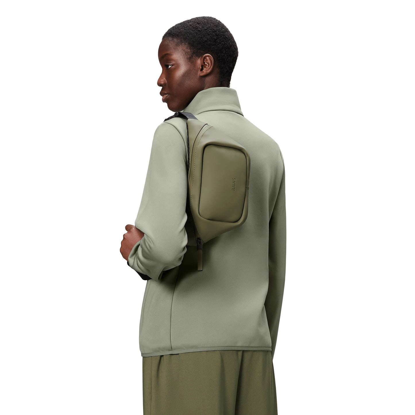 Rains Bum Bag Mini, Marsh