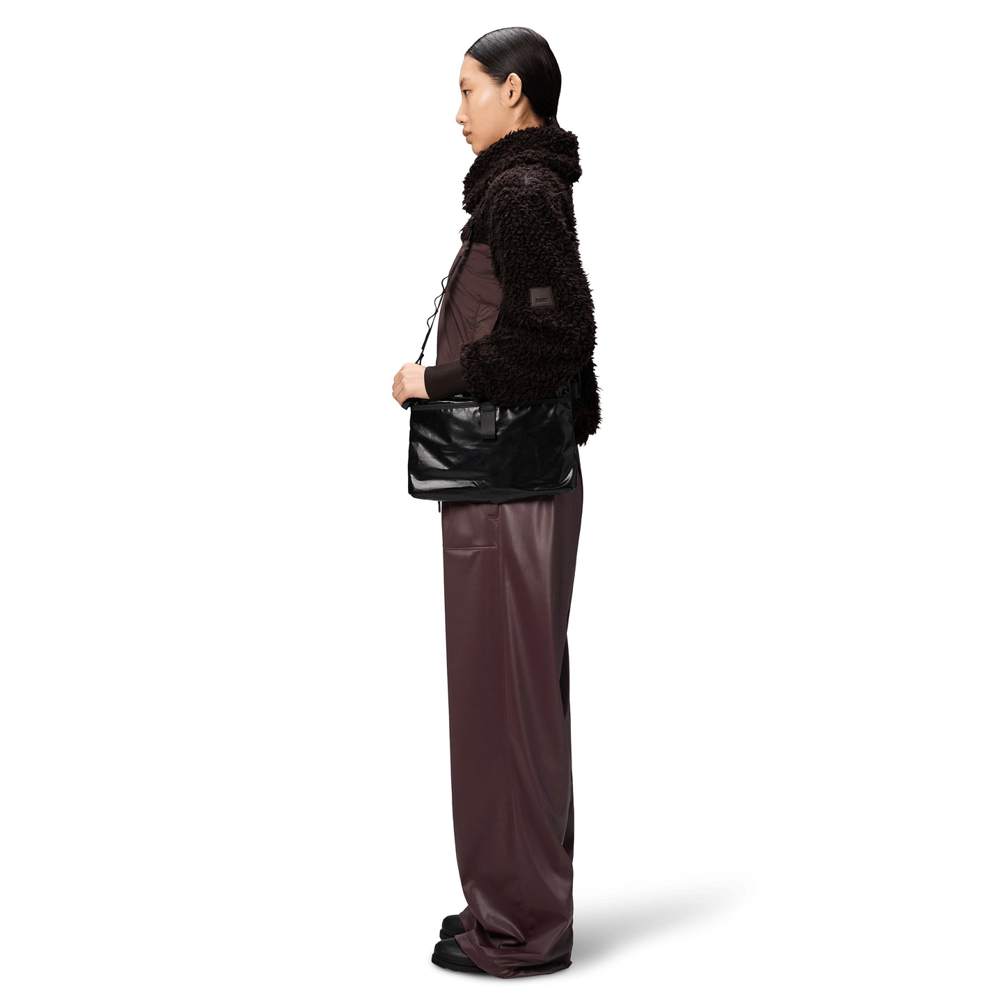 Rains Sibu Musette Bag, Black