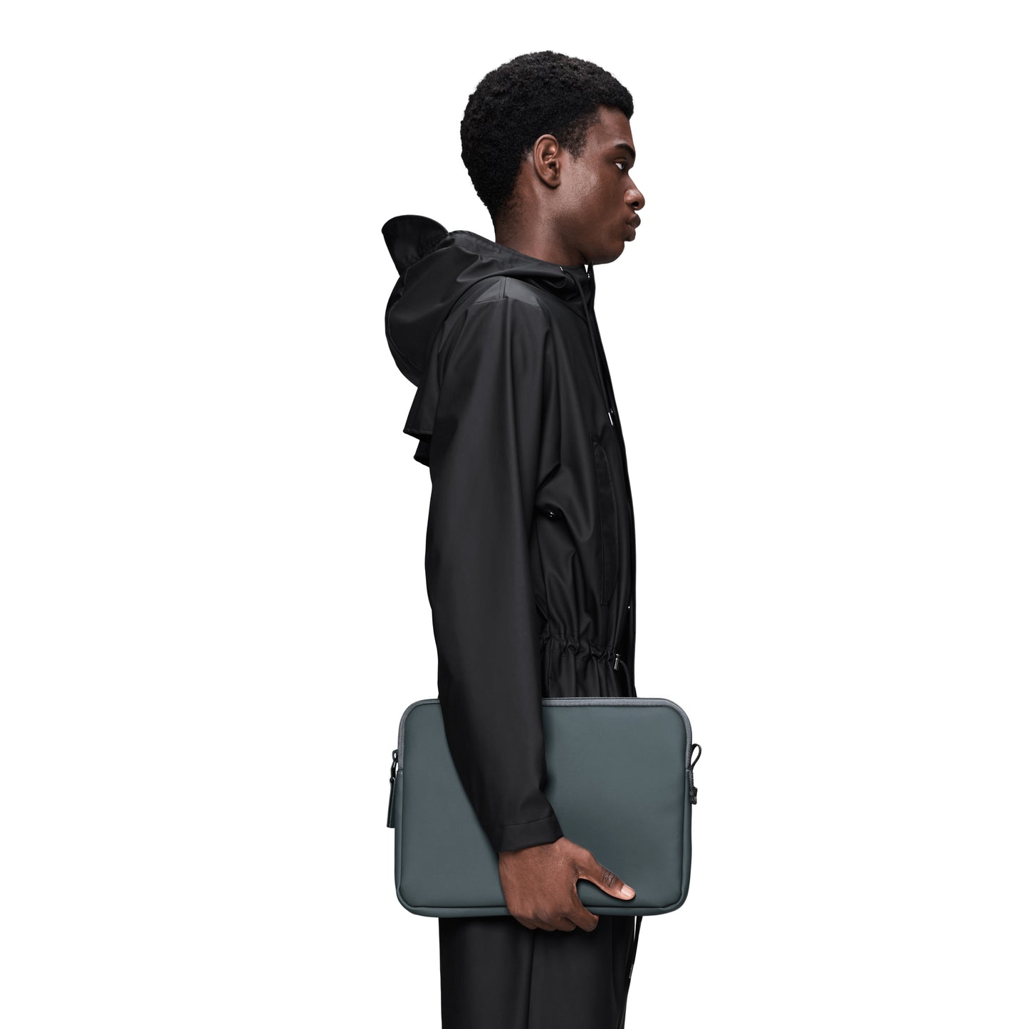 Rains Trail laptop Case 13"/14, Dark Grey