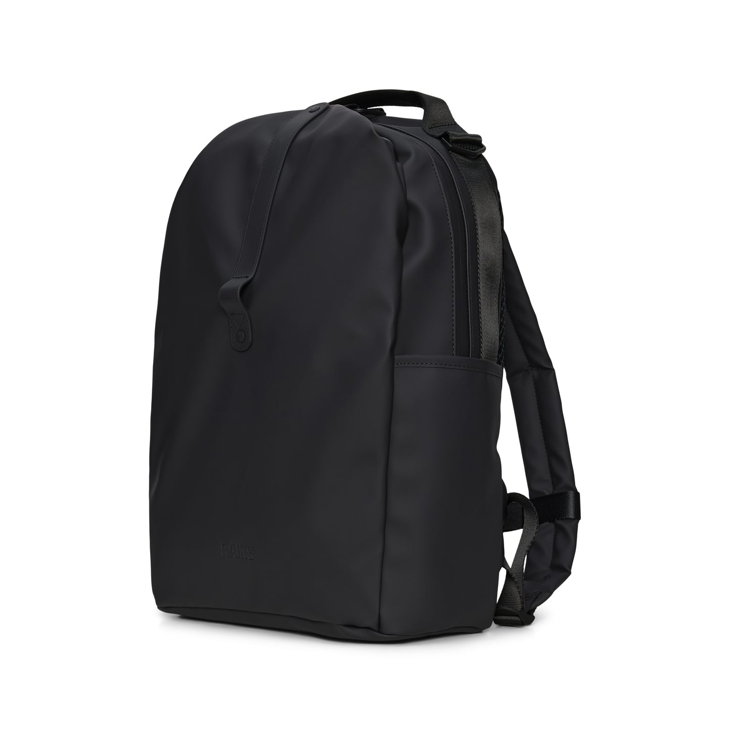 Rains Clip Front Backpack, Black