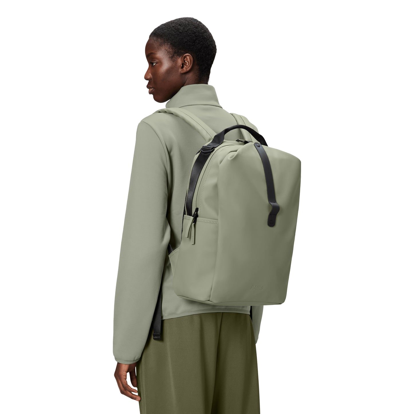 Rains Clip Front Backpack, Drift