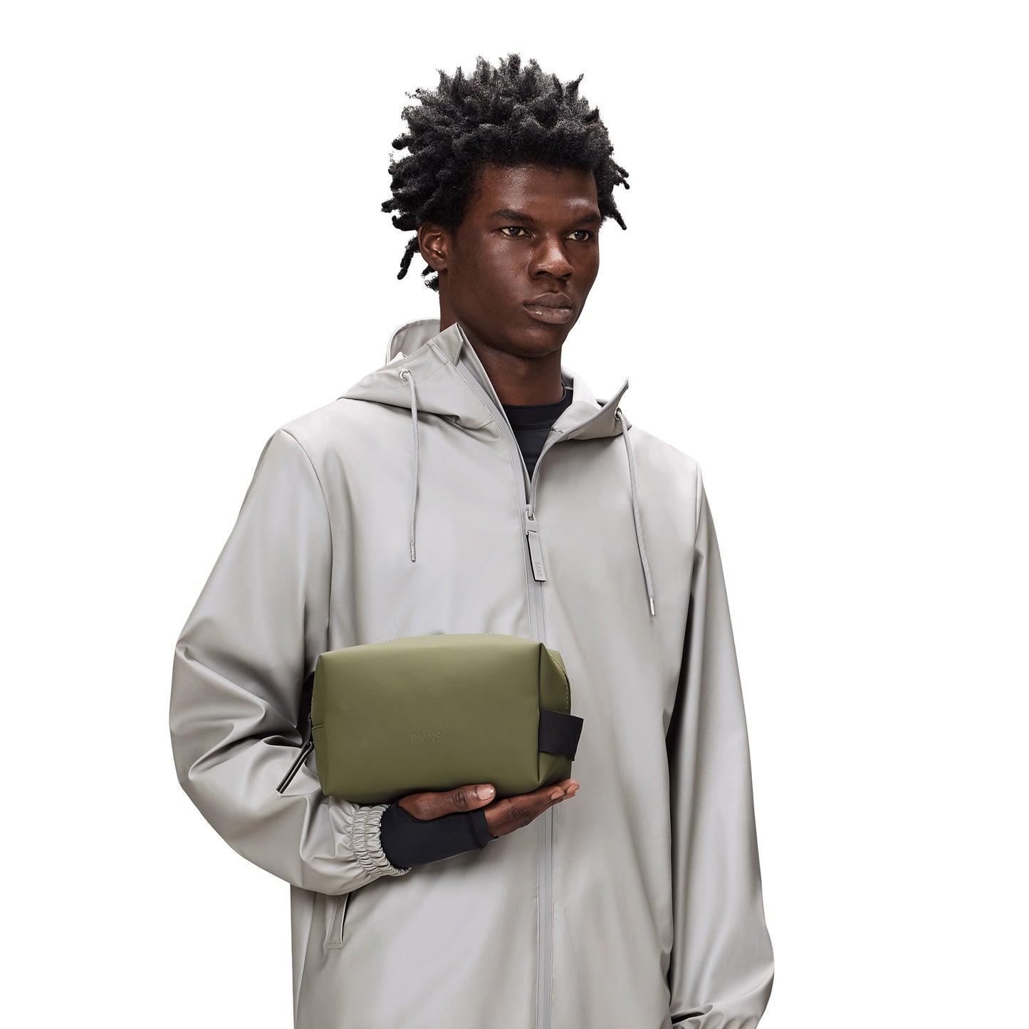 Rains Wash Bag Small, Marsh