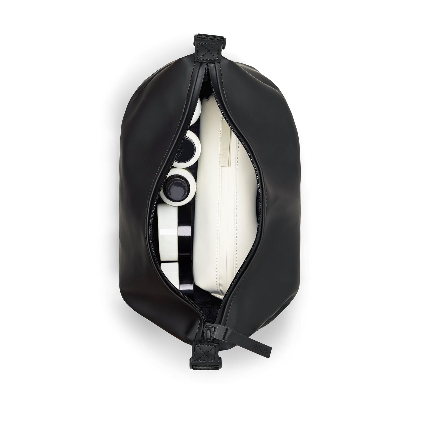 Rains Hilo Wash Bag, Black