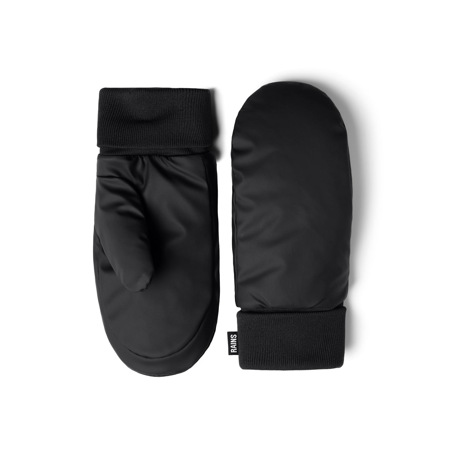 Rains Alta Puffer Mittens Black, S/M