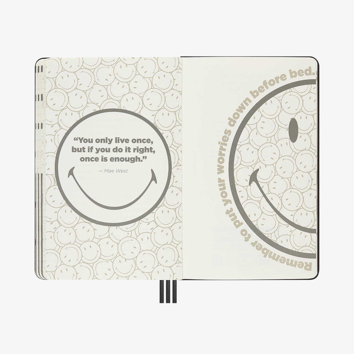 Moleskine Planner Undated Smiley, A5 (Hardcover)