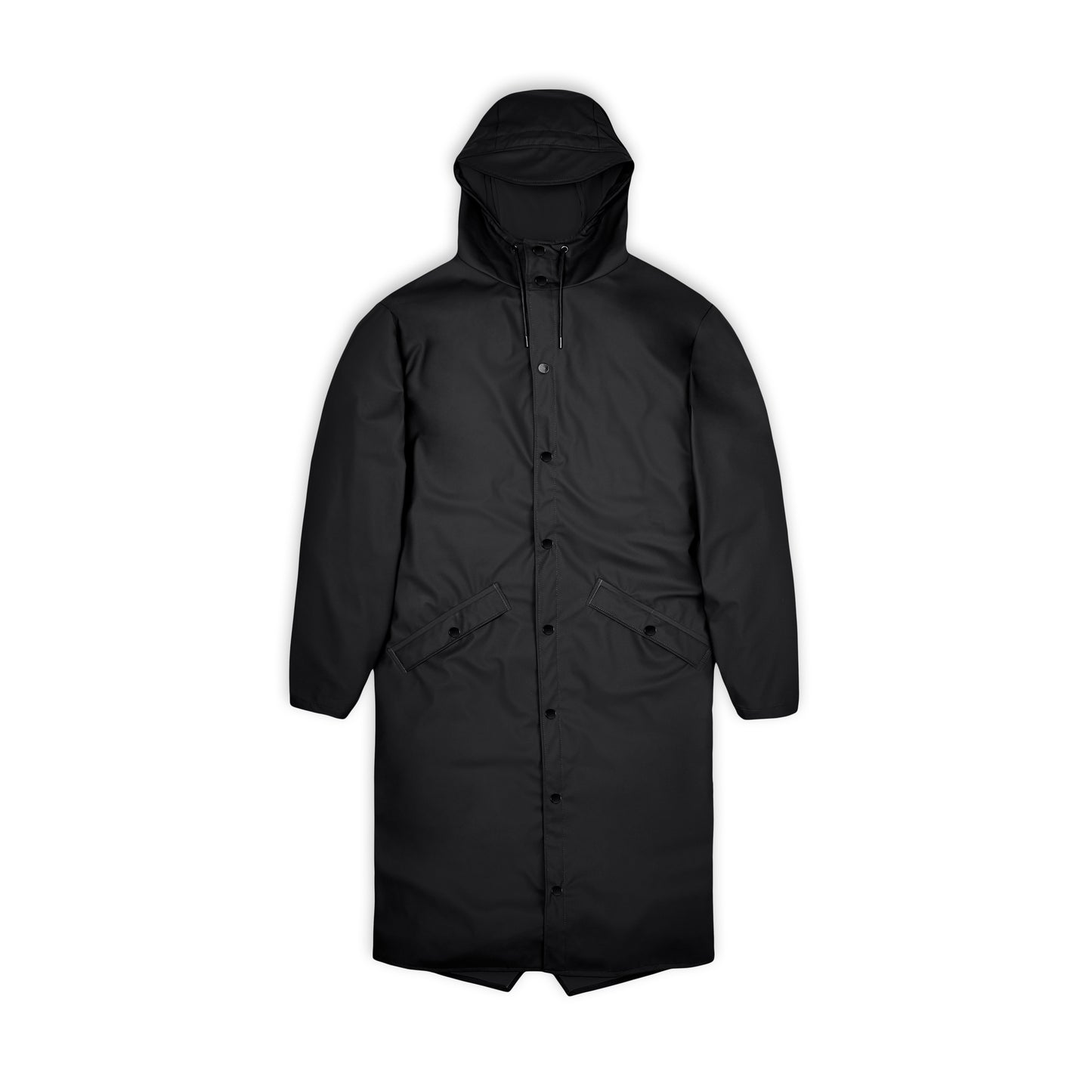Rains Longer Jacket, Black