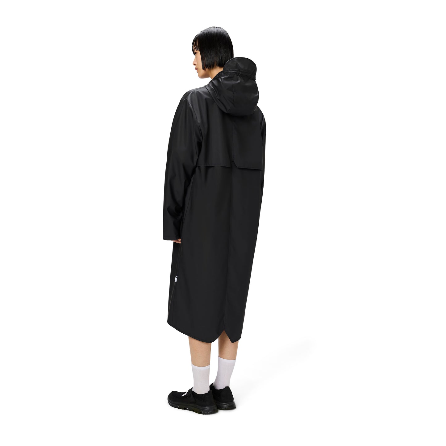 Rains Longer Jacket, Black