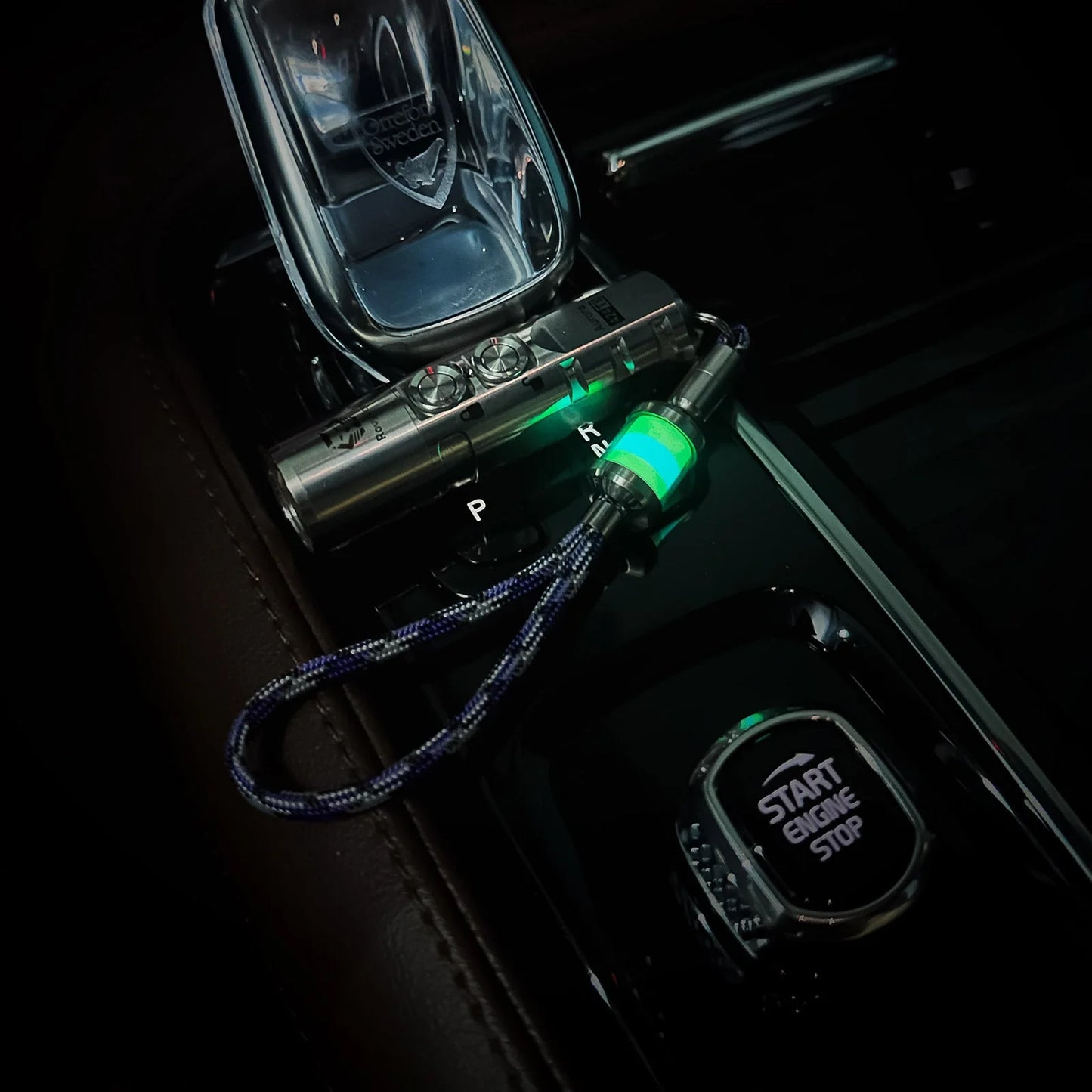 RovyVon Firefly Pro Titanium Paracord, Aurora Borealis