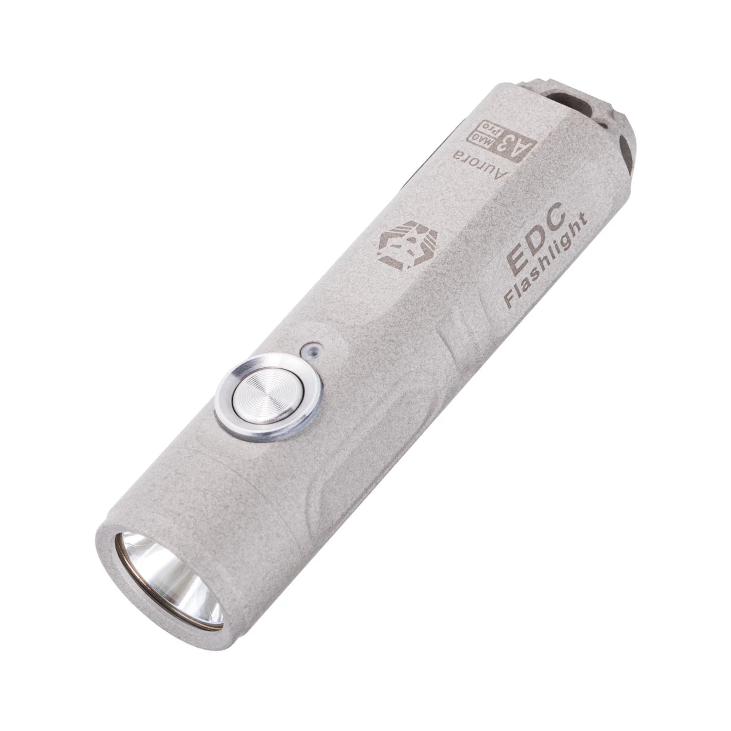 RovyVon Aurora A3 Pro Aluminum Keychain Flashlight 6500K, Marble Grey