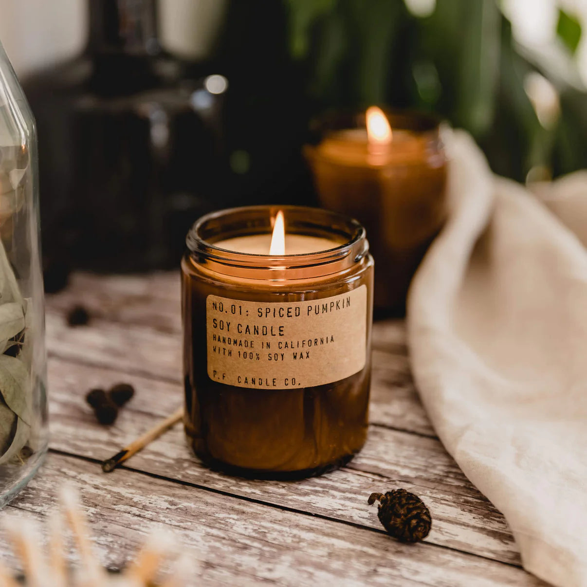 P.F. Candle Co. Duftlys, Spiced Pumpkin (limited edition)