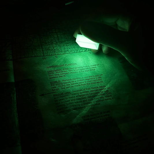 CountyComm UGM - Square 1"x 1" Tough Patch - Universal Glow Marker