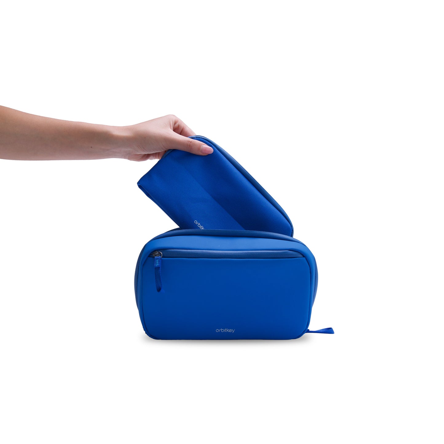 Orbitkey 2-in-1 Tech Pouch, Cobalt