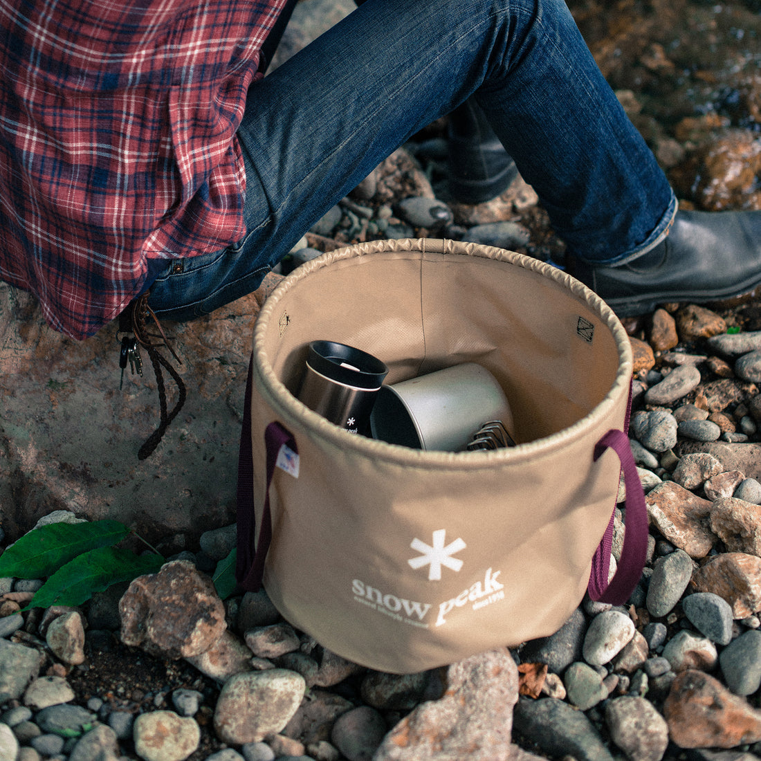 Snow Peak Camping Bucket Jumbo