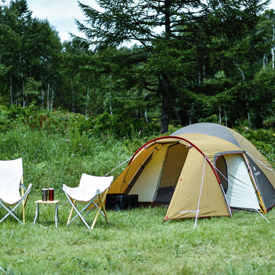 Snow Peak Amenity Dome M, Entry