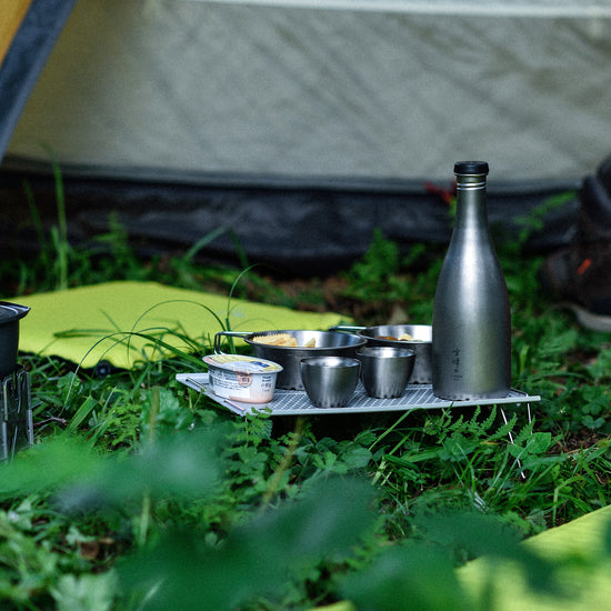 Snowpeak Titanium Sake Bottle