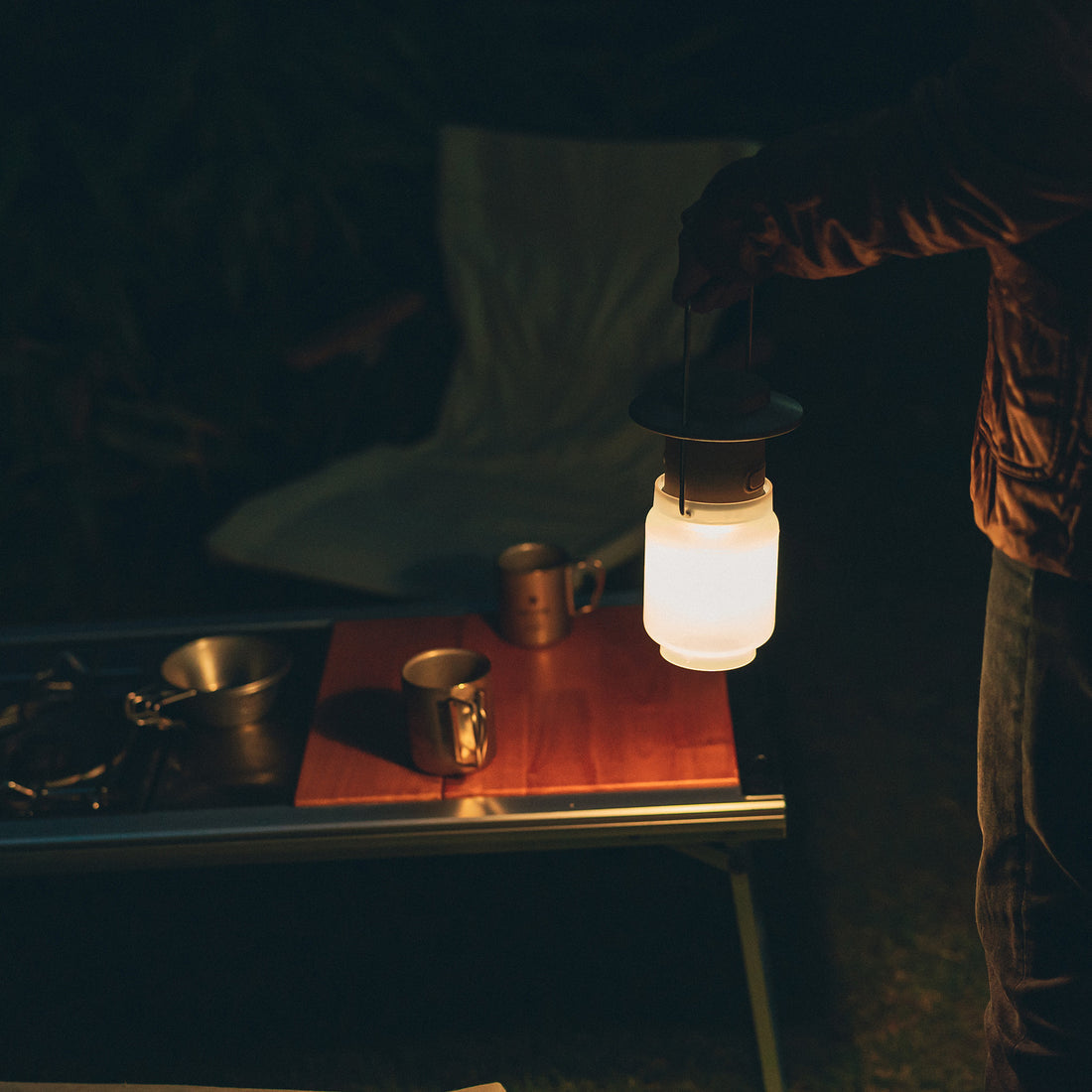 Snow Peak Home & Camp Lantern, Black