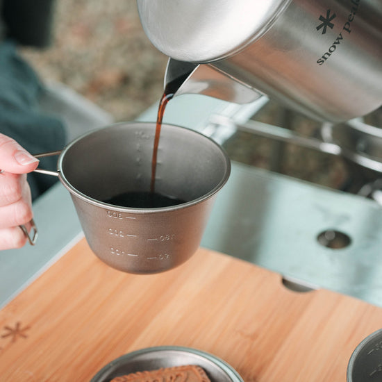 Snowpeak Deep Titanium Backpacker's Cup with Lid