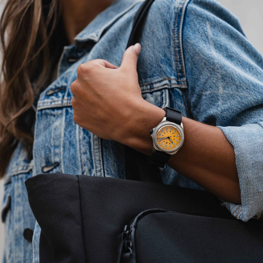 RZE Watches URBANIST Solar, Medallion Yellow